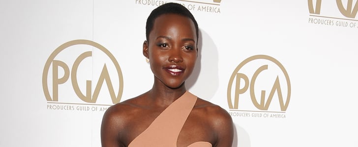 Lupita Nyong'o in Nude Dress at the Producers Guild Awards