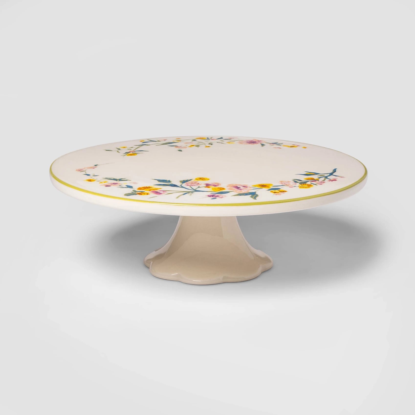 Floral cake on sale stand