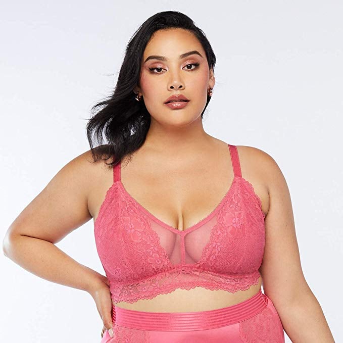Savage X Fenty Women S Curvy Floral Lace And Mesh Bralette Rihanna S Latest Savage X Fenty Line Is Steamy Spicy And Shoppable On Amazon Popsugar Fashion Photo 15