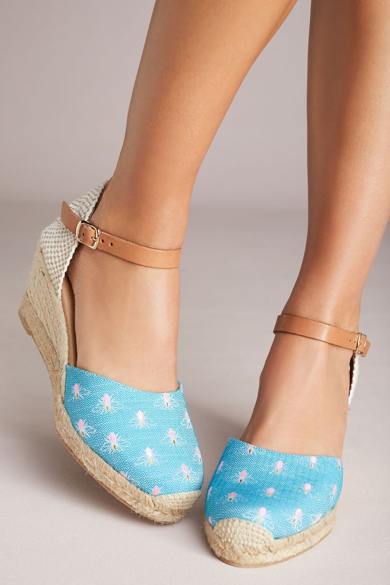 Anthropologie Critter Wedge Sandals