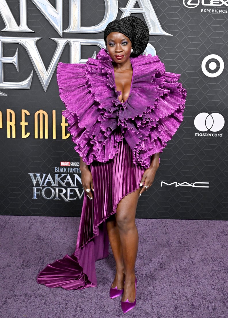 Danai Gurira at the "Black Panther 2: Wakanda Forever" Premiere