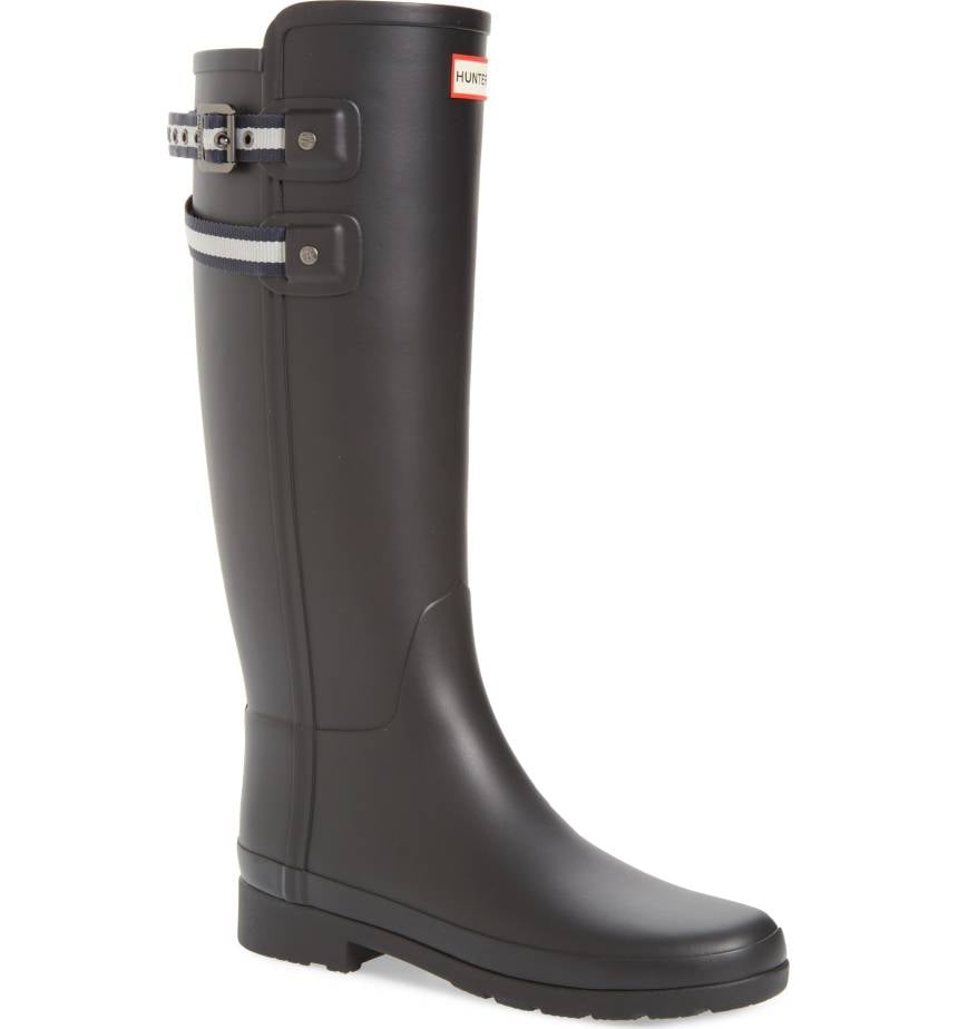 hunter refined matte rain boot