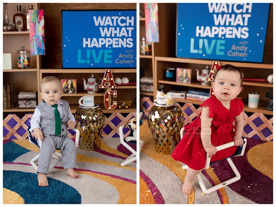 Watch What Happens Live Baby Cake Smash | Photos