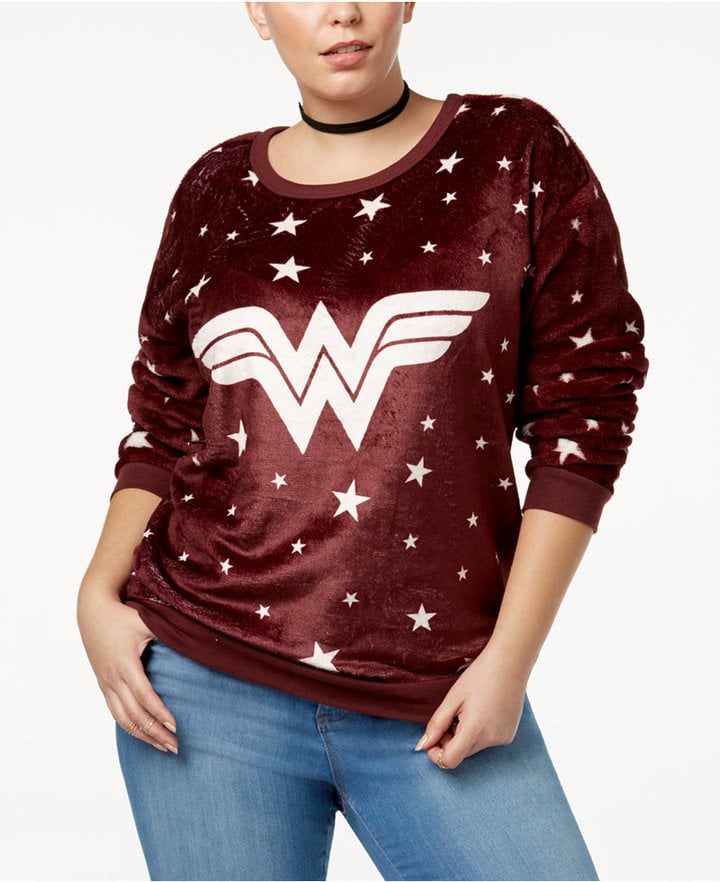 A Velvet Wonder Woman Top