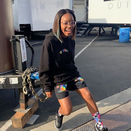 Marsai Martin Dip-Dyed Her Hair Blue, and It Looks So Cute