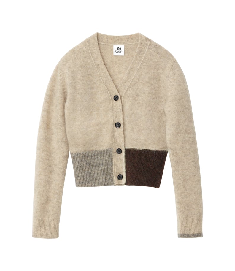 H&M Short Wool-Blend Cardigan