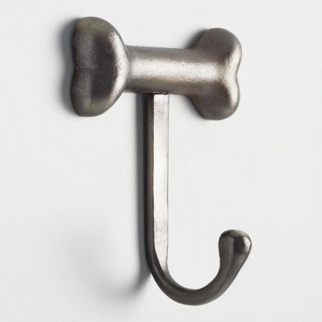 Iron Dog Bone Wall Hook