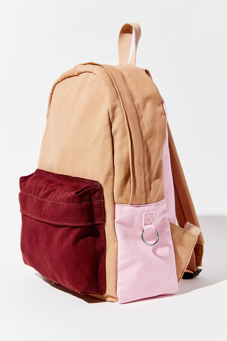UO Multi-Colored Canvas Backpack For College