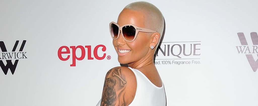 Amber Rose Addresses "Slut Shaming" With Lingerie Photo