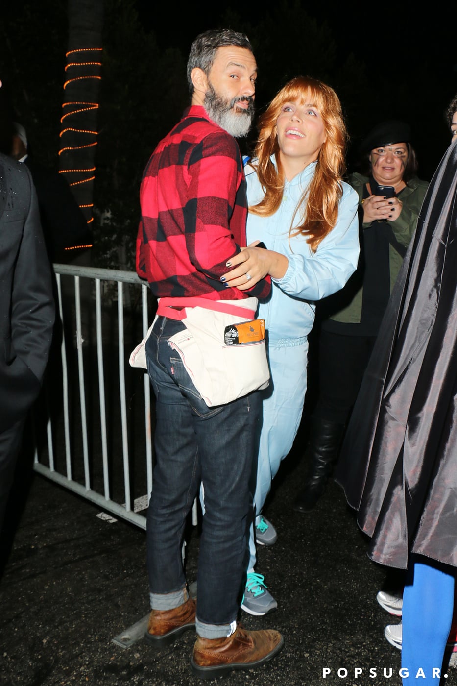 Busy Philipps Got Cute With Her Husband Marc Silverstein Adam And Behati Bring The 80s Back At Maroon 5 S Smashing Halloween Bash Popsugar Celebrity Photo 6