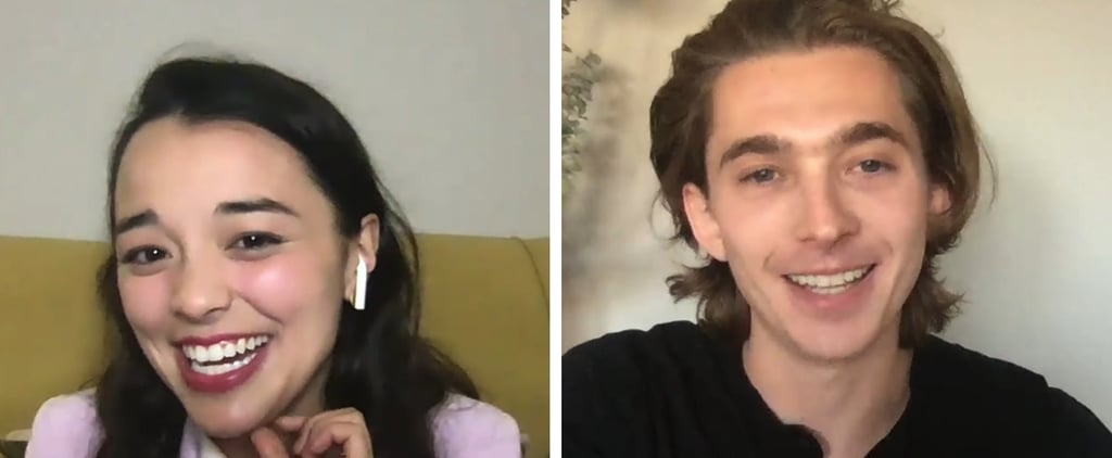 Austin Abrams and Midori Francis Dash & Lily Video Interview