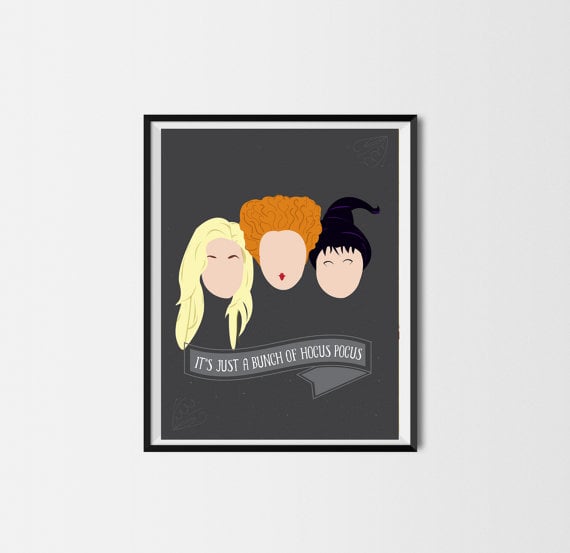 Modern Sanderson Sisters Print