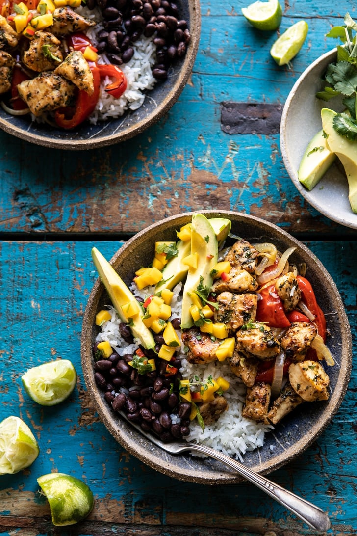 Cuban Chicken and Black Bean Rice Bowl Protein Bowl Recipes