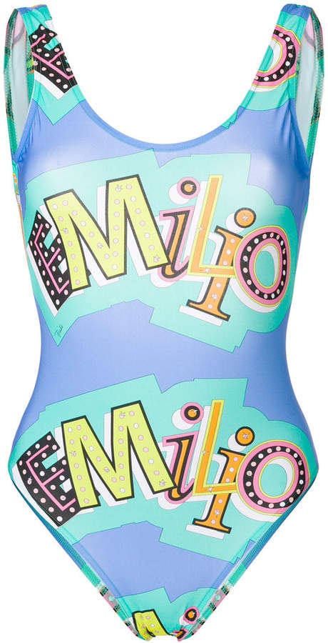 Emilio Pucci Logo Swimsuit