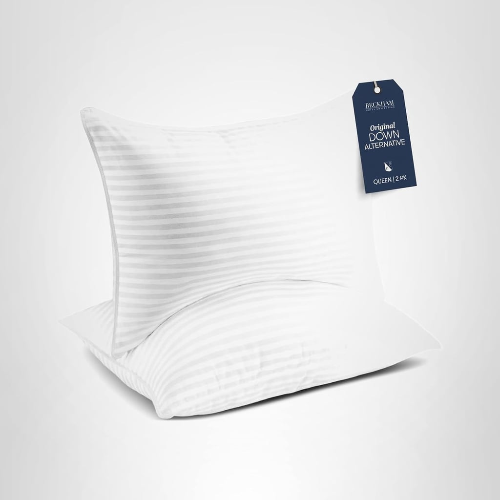 Beckham Hotel Collection Bed Pillows ($42, originally $80)
If you're shopping for new pillows, this top-rated duo on Amazon might just be the pick. They've held the number-one spot for a reason; one standout feature is their cooling design, so you can stop flipping them over for the cool side.