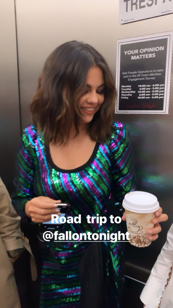 Selena Gomez's Dress on The Tonight Show June 2019