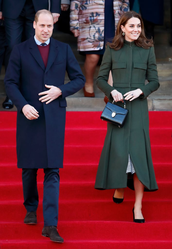 Kate Middleton Wears a Zara Dress Under Her McQueen Coat
