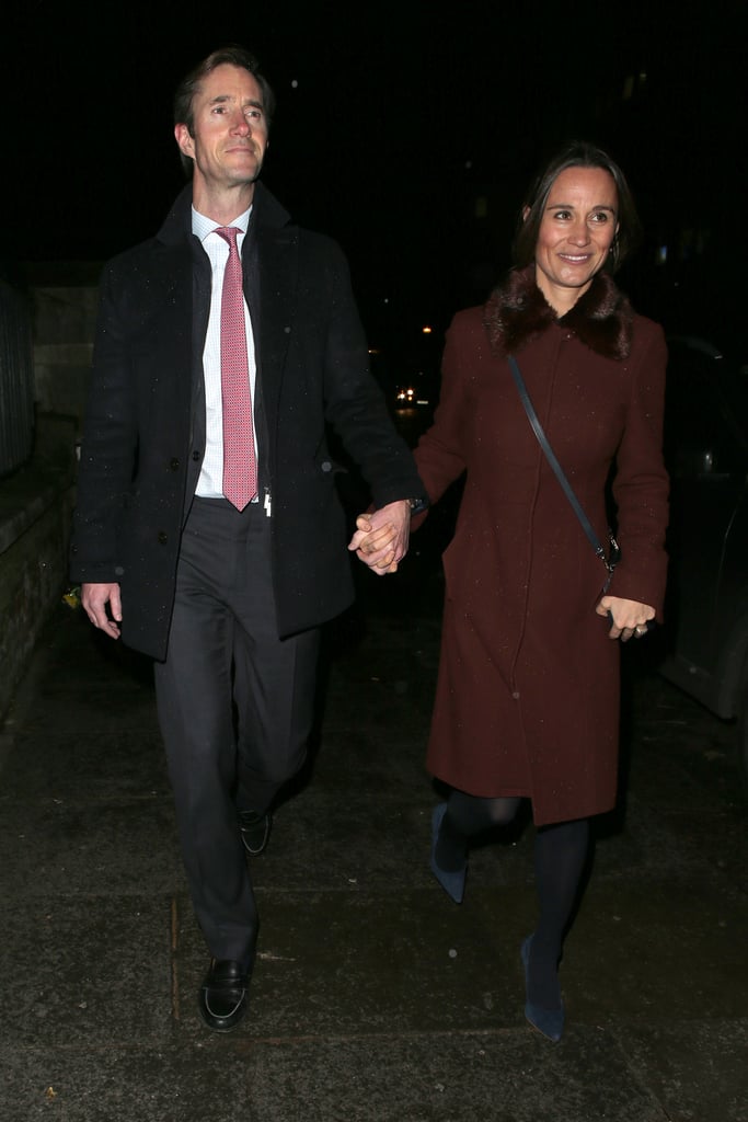 Pippa Middleton and James Matthews in London December 2018