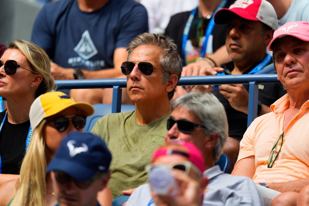Ben Stiller at the US Open on Sept. 4.