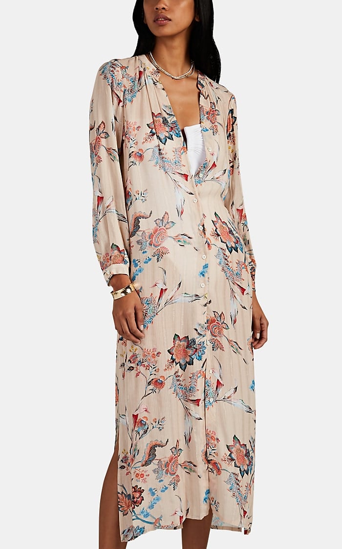 ICONS Objects of Devotion Floral Chiffon Caftan Dress