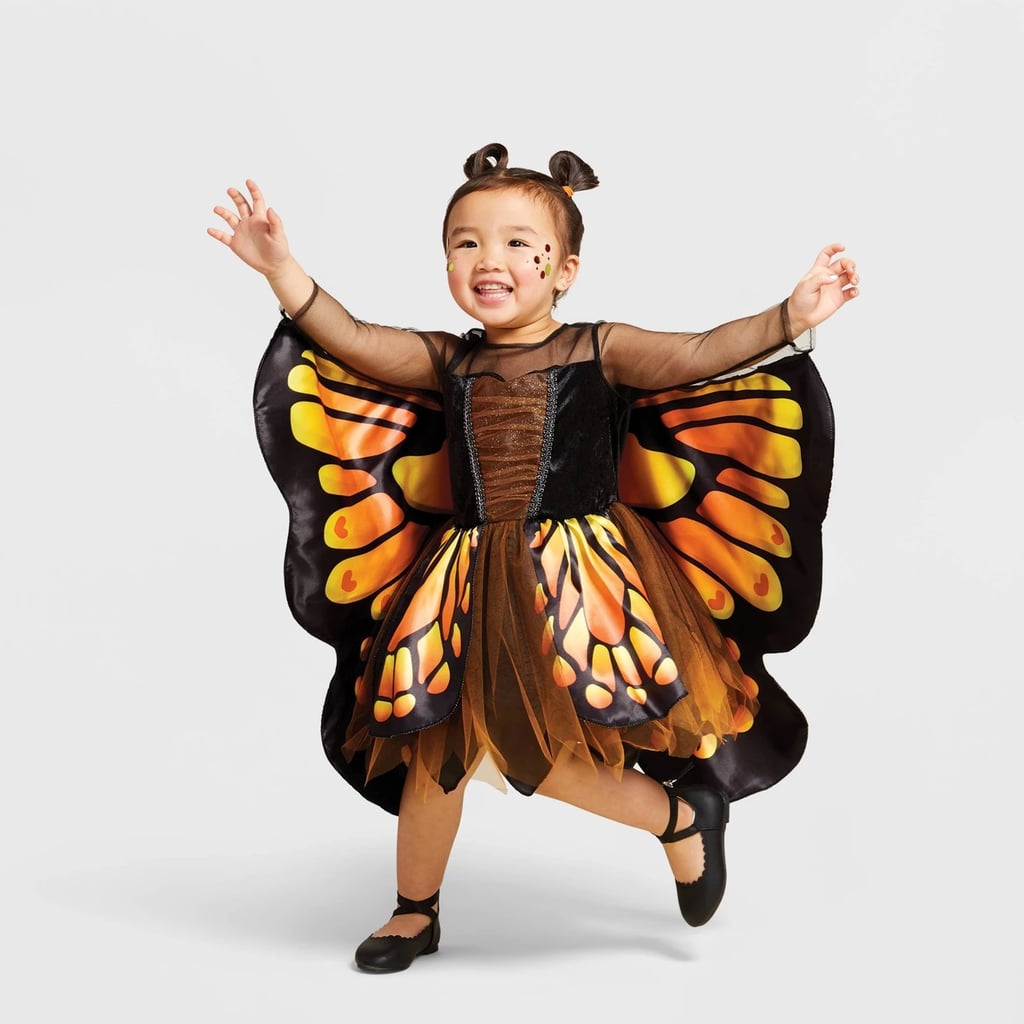 Toddler Monarch Butterfly Halloween Costume