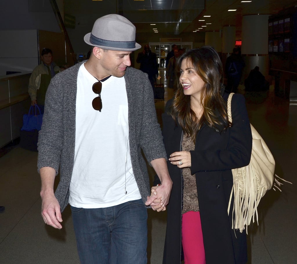 Channing and Jenna held hands in NYC during a February 2012 trip.
