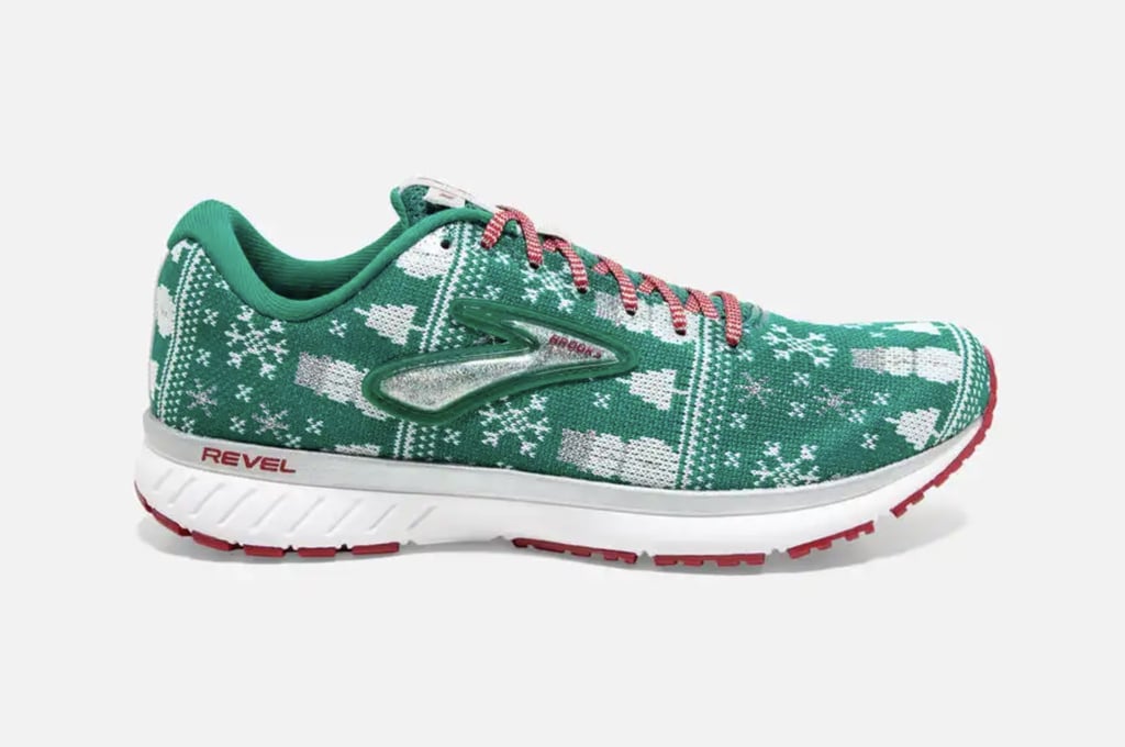 Brooks Women's Ugly Sweater Revel 3 Sneakers Holiday Workout Clothes