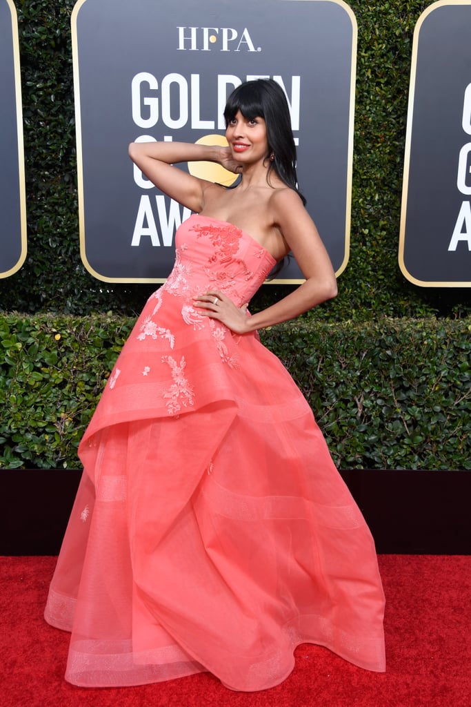 Jameela Jamil Golden Globes Gown 2019