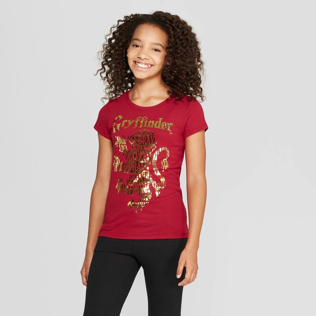 Girls' Harry Potter Gryffindor Short Sleeve T-Shirt