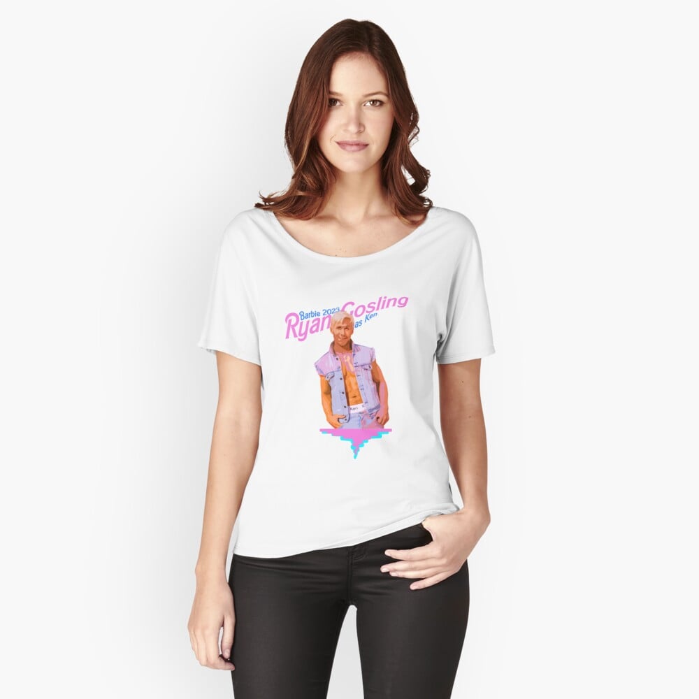 "Barbie" Movie Relaxed Fit T-Shirt