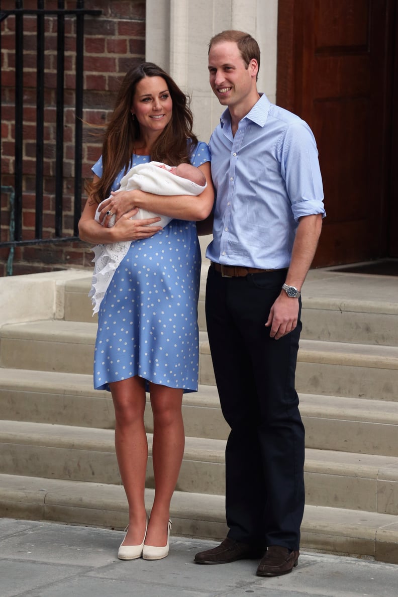 The Royal Couple Outside the Lindo Wing