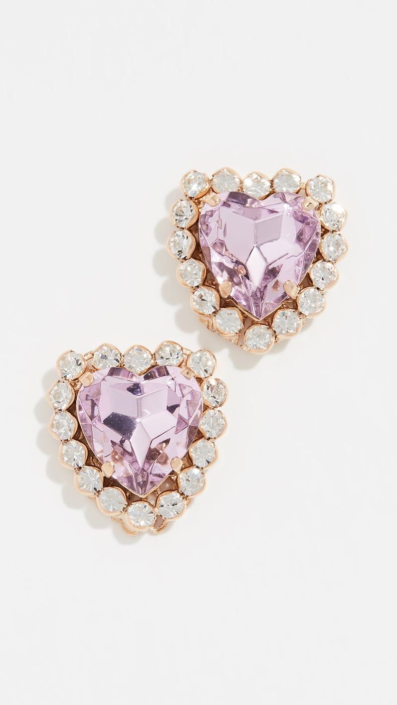 Anton Heunis Heart Stud Earrings