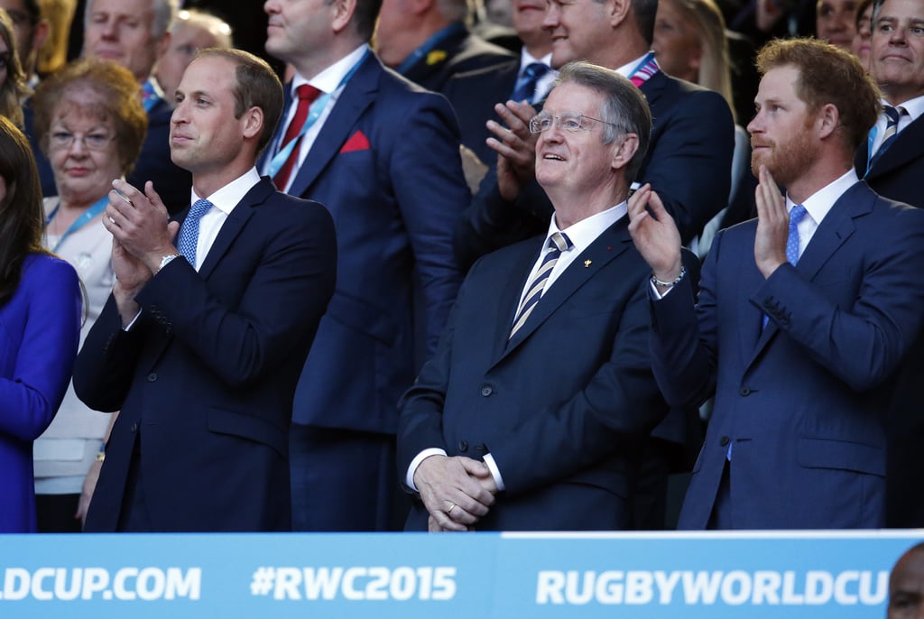 Prince William and Kate Middleton at Rugby World Cup 2015 | POPSUGAR ...