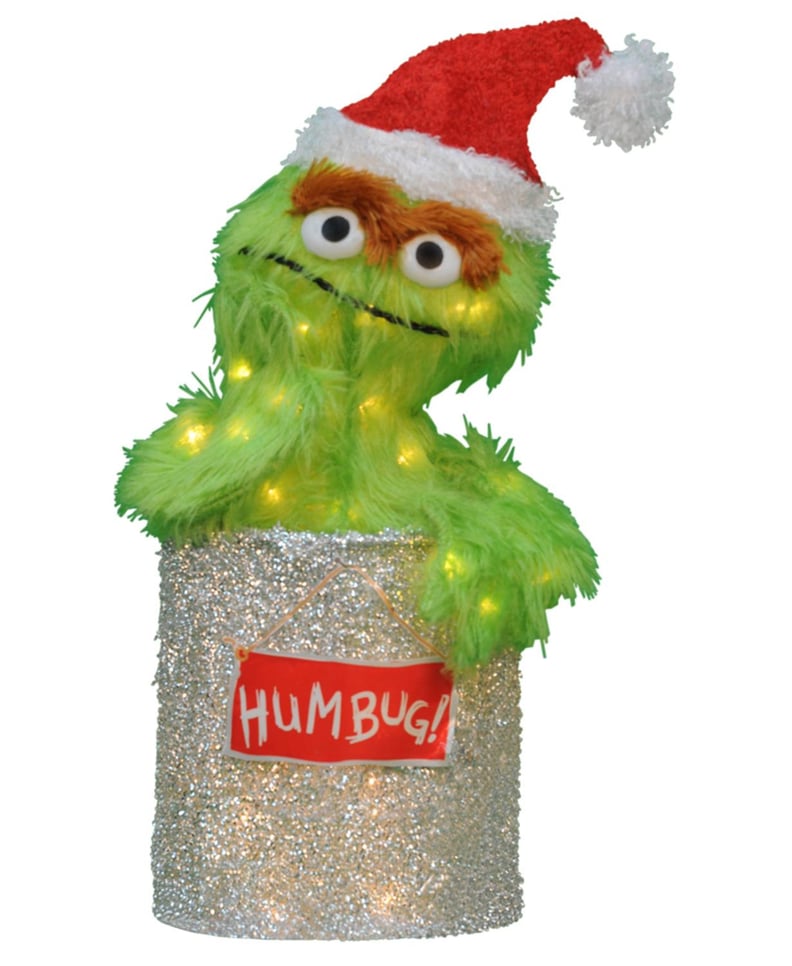 Sesame Street Oscar the Grouch Christmas Decoration