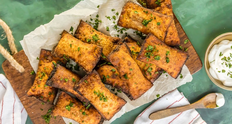 Mini Fried Taco Pizza Pockets