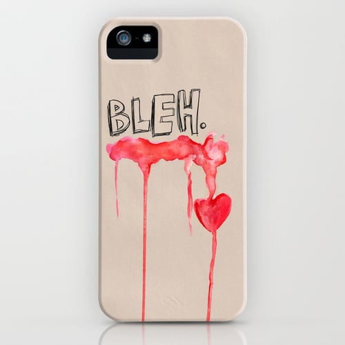 Bleh heart case ($35) for iPhone models and Samsung Galaxy S