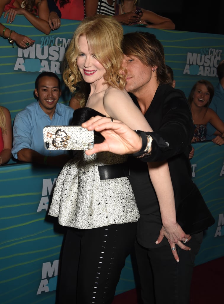 Nicole Kidman and Keith Urban at the CMT Awards 2015