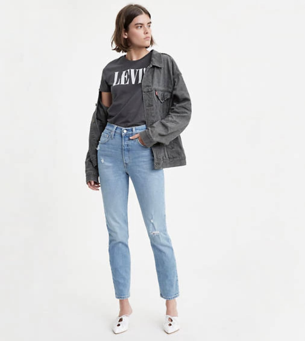 Supervisar Pirata Fraternidad Levis 501 Stretch Skinny Jeans | These Ultrasoft Denim Picks Will Finally  Give You a Reason to Change Out of Your Sweats | POPSUGAR Fashion Photo 3