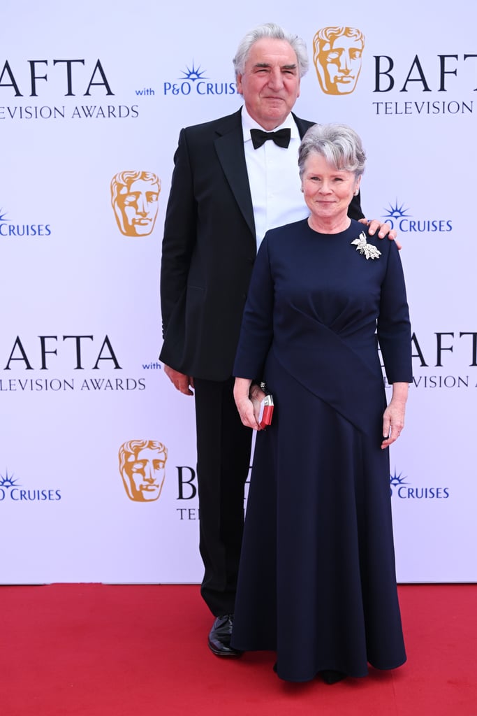 Jim Carter and Imelda Staunton at the 2023 BAFTA TV Awards