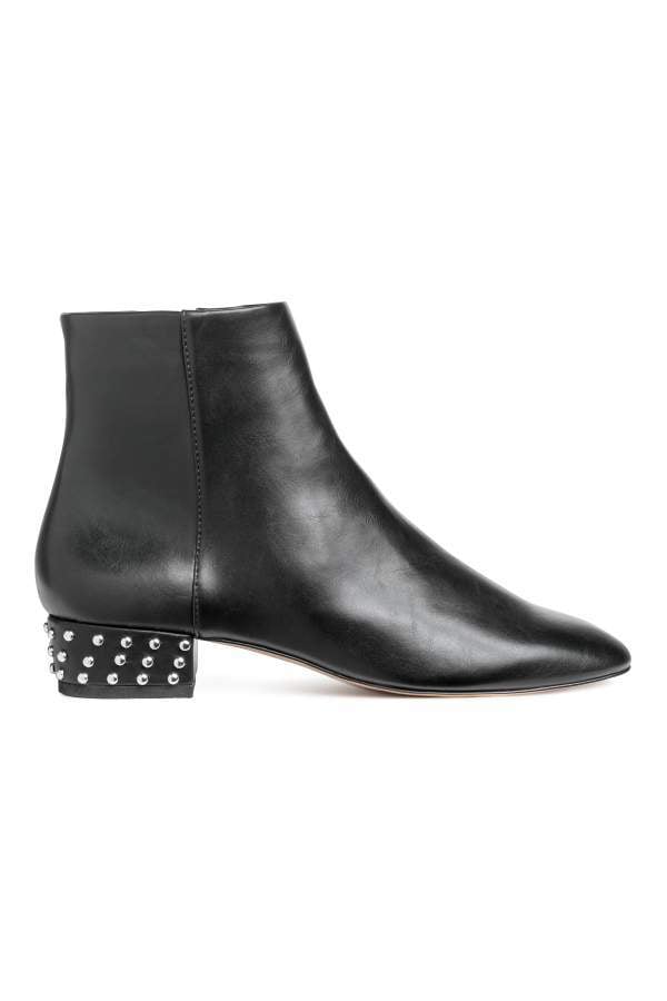 H&M Ankle Boots With Studs