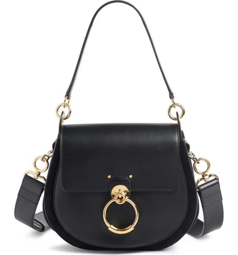 Chloé Medium Tess Calfskin Leather Shoulder Bag