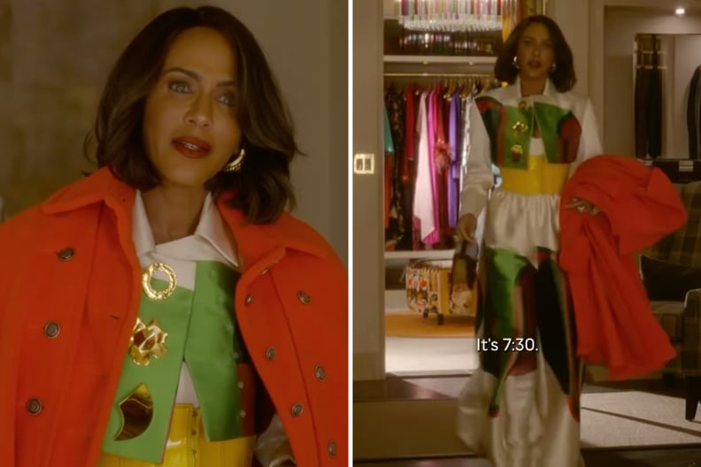 Lisa Todd Wexley's Colorful Suit on "And Just Like That" Season 3, Episode 11