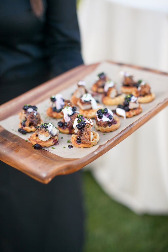 Extra waitstaff at the meal.