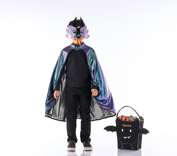 Kid Light Up Dragon Cape & Mask Costume Accessory Set