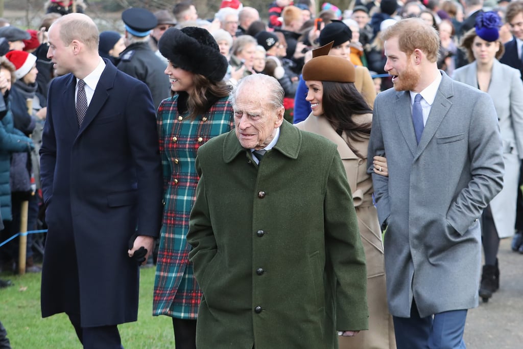 British Royal Family Christmas Church Service 2017