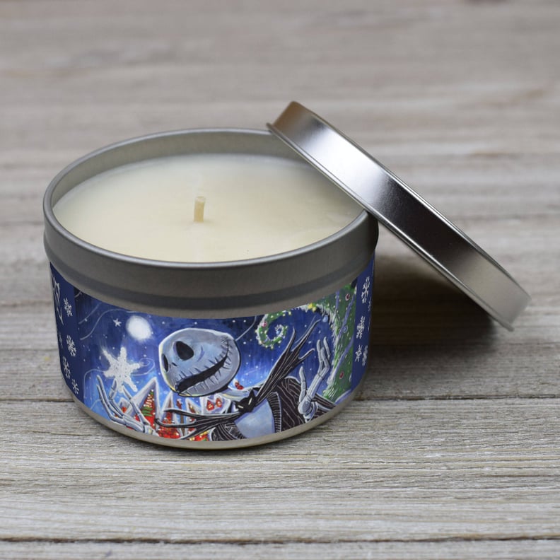 Jack Skellington Nightmare Before Christmas Candle