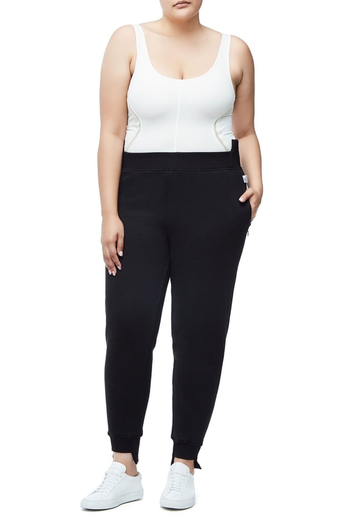 Good American The Stagger Hem Jogger
