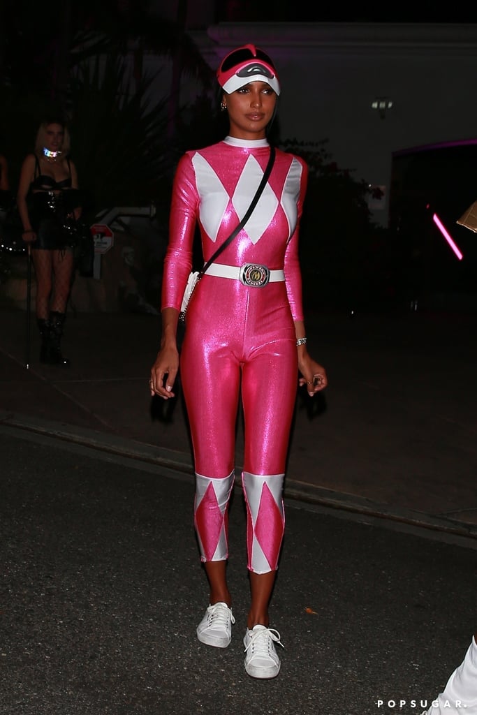 Jasmine Tookes as the Pink Power Ranger