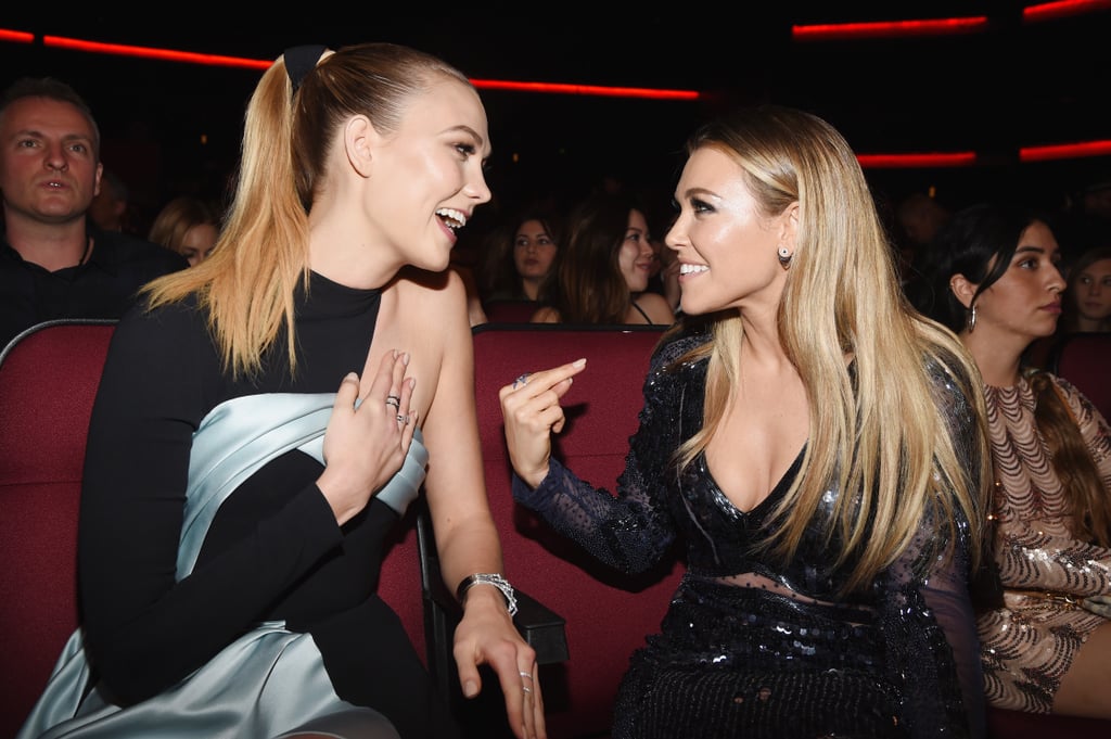 Pictured: Karlie Kloss and Rachel Platten