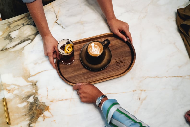 This Is the First Starbucks to Use Marble in Its Bar Tops